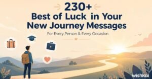 230+ Best of Luck in Your New Journey Messages (For Every Person & Occasion)
