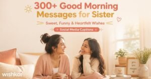 300+ Good Morning Messages for Sister (2026) — Sweet, Funny & Heartfelt