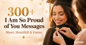 300+ I Am So Proud of You Messages (Short, Heartfelt, Funny & Text-Ready)