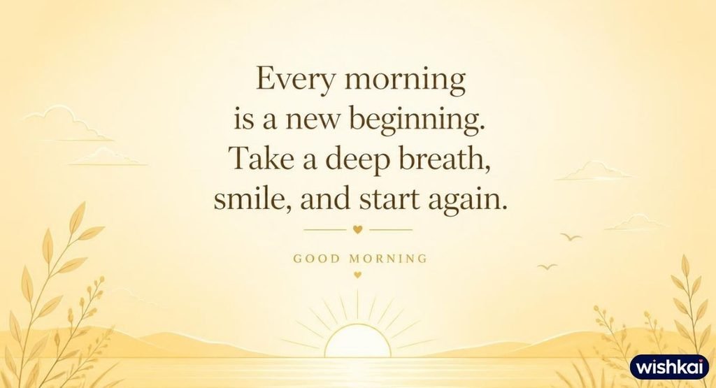 Soft sunrise quote card for a happy Friday my love good morning message