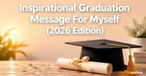 Inspirational Graduation Message For Myself (with year, e.g. 2026 Edition)