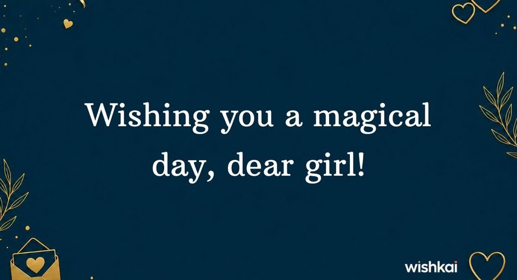 Short Birthday Wishes for a Friend’s Daughter